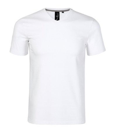Koszulka męska slim-fit w serek Malfini PREMIUM 180 g/m² Action V-neck 700 dopasowana 95 % bawełna