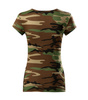Elegancja na Co Dzień - Koszulka Damska CAMO PURE