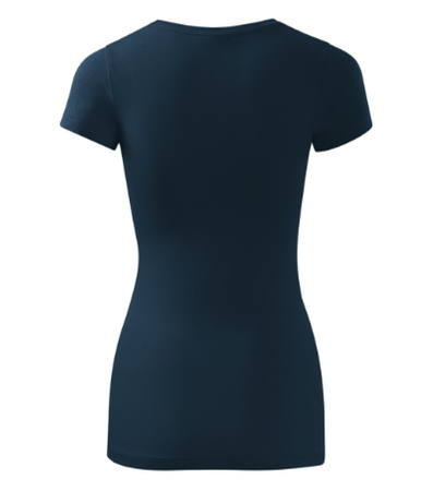 Koszulka Damska Slim-Fit Glance by Malfini 180 g/m² Okrągły Dekolt, elastyczna BAWEŁNA