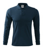 Elegancka Męska Koszulka Polo SINGLE J. Długi Rękaw Bawełniana Jersey