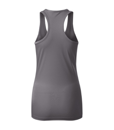 Sportowy Top Damski RACER Dopasowany Krój Koszulka na ramiączkach