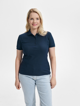 KOSZULKA DAMSKA POLO COTTON PIQUE damska T-SHIRT BAWEŁNA