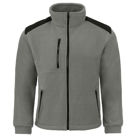 Polar męski JHK FLRA-340 solidny 340 g/m², praktyczne kieszenie, stójka