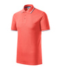 Męskie polo STYLOWE Malfini Focus regular 180 g/m² męska polówka 65 % bawełna KONTRASTOWA