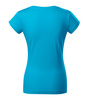 Koszulka damska gładka 180 g/m² Malfini Fit V-neck 162 slim z dekoltem w serek 100 % bawełna 