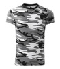 Wojskowa Koszulka Męska Bawełniana kamuflaż CAMOUFLAGE GRAY