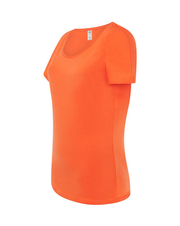 Damski T-shirt Trinidad od JHK: Rozszerzane Rękawy i Komfort na Lato