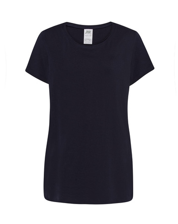 Komfortowa Bluzka Damska TSUL PLM z 100% Bawełny Okrągły Dekolt