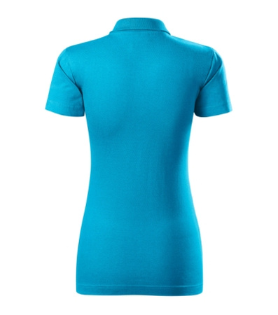 KOSZULKA POLO DAMSKA SINGLE J. T-SHIRT DAMSKI MALFINI TURKUS 223