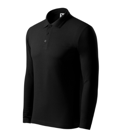 ELEGANCKIE Pique Polo LS Męskie Polówka Długi Rękaw MALFINI Bawełna