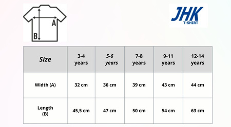 Elastyczna Koszulka Sportowa Dziecięca JHK: Lekka i Oddychająca