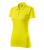 KOSZULKA POLO DAMSKA SINGLE J. T-SHIRT DAMSKI MALFINI CYTRYNOWA 223