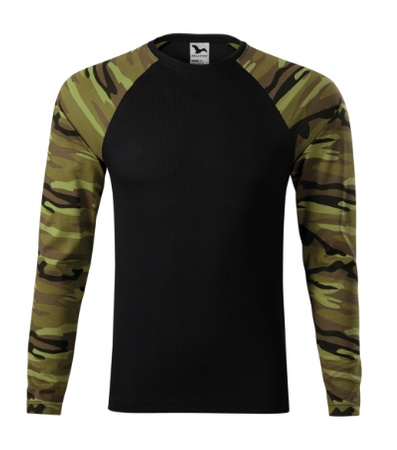 Koszulka męska z długim rękawem Camouflage LS WOJSKOWA moro