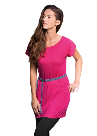 Sukienka Damska LOVE MALFINI Luźny Krój 170 g/m²