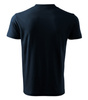 Koszulka Męska Granatowa w serek Malfini V-Neck 102 regular 100 % bawełna 
