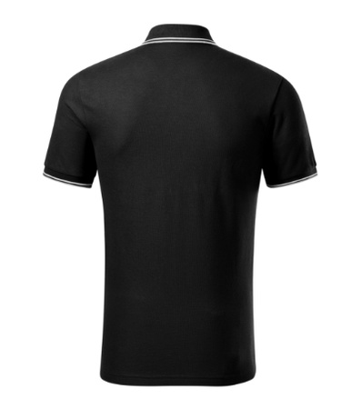 Męskie polo STYLOWE Malfini Focus regular 180 g/m² męska polówka 65 % bawełna KONTRASTOWA