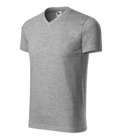 Koszulka Męska Heavy V-neck od Malfini Bawełna Wzmocnienie na Ramionach 200 g/m²