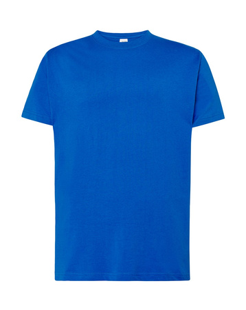 Elegancka Koszulka Slim Fit JHK 100% Czesanej Bawełny Dopasowany Krój