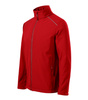 Kurtka Męska 3-warstwowa Membrana TPU Valley softshell czerwony