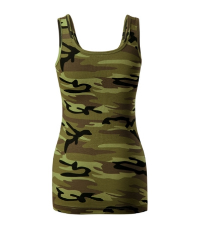 Bokserka damska slim fit top damski camo 95 % bawełny 180 g/m² – Malfini Camo Triumph C36
