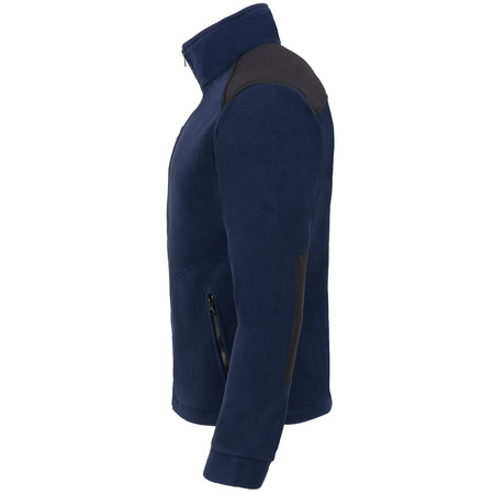 Polar męski JHK FLRA-340 solidny 340 g/m², praktyczne kieszenie, stójka
