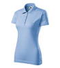 KOSZULKA POLO DAMSKA SINGLE J. T-SHIRT DAMSKI MALFINI BŁĘKITNY 223