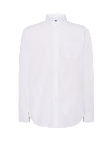 Wszechstronna Koszula Męska JHK: Bawełna, Elegancja, Dopasowane guziki