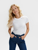 Koszulka damska 160 g/m² Basic 134 Malfini – 100 % bawełna, klasyczny T‑shirt