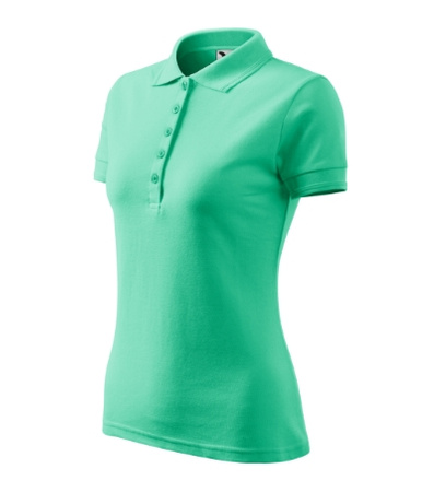 Koszulka polo damska Pique 210 Malfini, 200 g/m² bawełna – komfortowa, taliowana