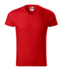 Koszulka męska dopasowana 180 g/m² 100% bawełna slim-fit Malfini V-neck 146 serek elegancka 