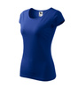 Dopasowana Koszulka Damska T-shirt bawełniana PURE 122 Chabrowa