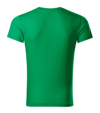 Koszulka męska dopasowana 180 g/m² 100% bawełna slim-fit Malfini V-neck 146 serek elegancka 