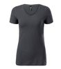 Damska koszulka V-neck, która podkreśla sylwetkę
