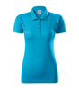 KOSZULKA POLO DAMSKA SINGLE J. T-SHIRT DAMSKI MALFINI TURKUS 223