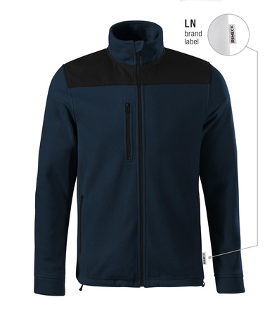 POLAR EFFECT IZOLUJĄCY MATERIAŁ BLUZA POLAROWA MALFINI GRANATOWY
