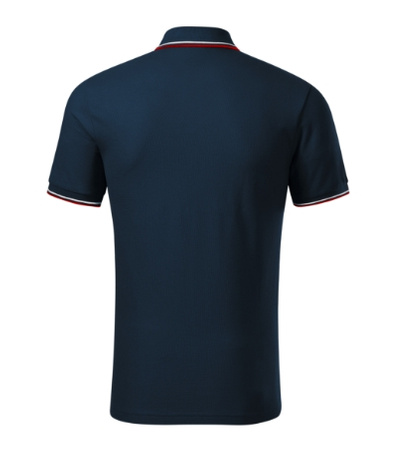 Męskie polo STYLOWE Malfini Focus regular 180 g/m² męska polówka 65 % bawełna KONTRASTOWA
