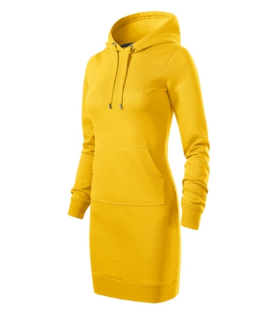 Sukienka SNAP z kieszenią kangurka Bawełna Terry Malfini Design