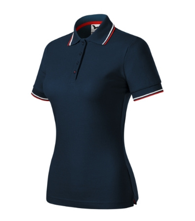Damska Koszulka Polo Bawełna FOCUS MALFINI 180 g/m²  Kontrastowa