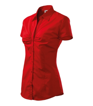 Koszula damska CHIC Malfini kelnerska subtelna plisa 120g Bawełna