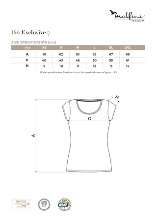 Ekskluzywna Koszulka Damska Slim-Fit z Bawełny SUPIMA