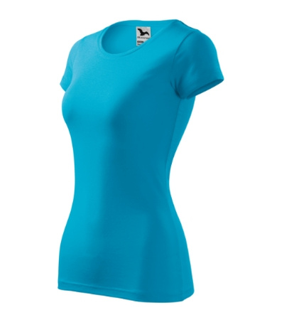 Koszulka Damska Slim-Fit Glance by Malfini 180 g/m² Okrągły Dekolt, elastyczna BAWEŁNA