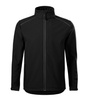 Kurtka Męska 3-warstwowa Membrana TPU Valley softshell czarny