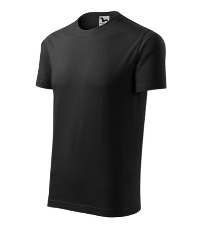 Czarna Koszulka Męska ELEMENT Bawełna Wzmocniona Single Jersey 4XL