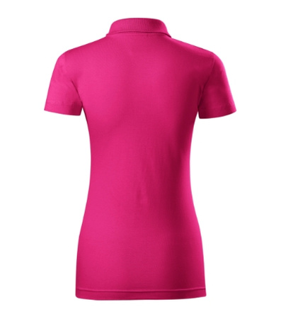 KOSZULKA POLO DAMSKA SINGLE J. T-SHIRT DAMSKI MALFINI PURPUROWA 223