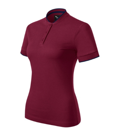 Koszulka polo Damska z kołnierzem w stylu “bomber”