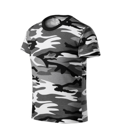 Wojskowa Koszulka CAMOUFLAGE GRAY dla Dzieci