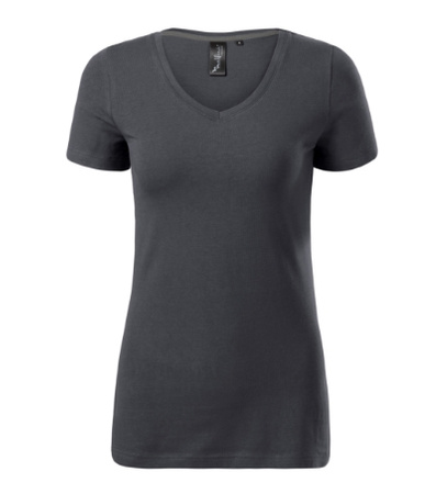 Damska koszulka V-neck, która podkreśla sylwetkę