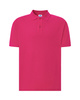 Koszulka Męska Polo PORA 210 Bawełniana WYSOKA JAKOŚĆ różowy
