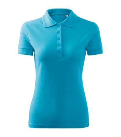 Codzienna Elegancja - Koszulka Polo Damska PIQUE POLO FREE