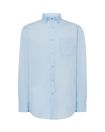 Wszechstronna Koszula Męska JHK: Bawełna, Elegancja, Dopasowane guziki